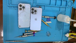 Replacing / Changing Back Housing Body of Apple iphone 13 pro 5G LLA Model Quick Method