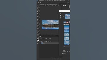 Replace your boring sky in 1 click - 1 Minute Photoshop Tutorial #shorts #photoshop #tutorial