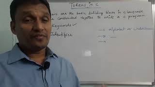 Tokens in C programming | C Tokens | C Programming | in telugu | By Sudhakar Bogam