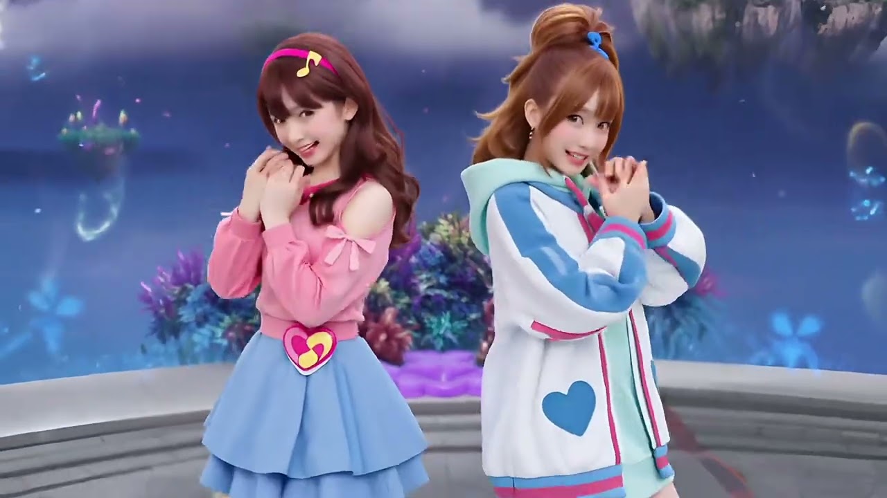 Cure idol e Princess ripple ai transformation