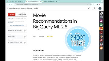 Movie Recommendations in BigQuery ML 2.5 || #qwiklabs || #coursera  ||  [With Explanation🗣️]