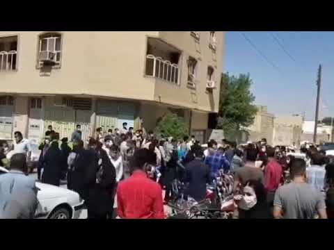 تجمع اعتراضی غارت شدگان صندوق های خانگی در شهرستان رامز احواز اشغالی