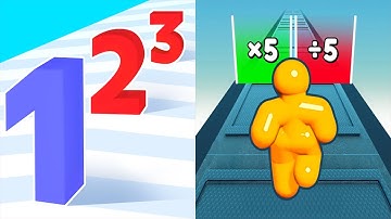 Number Master VS Tall Man Run - All Levels Gameplay Android iOS #2