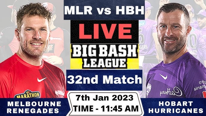 BBL Live Streaming in India: Watch Melbourne Renegades vs Hobart Hurricanes  Online and Live Telecast of Big Bash League 2022-23 T20 Cricket Match