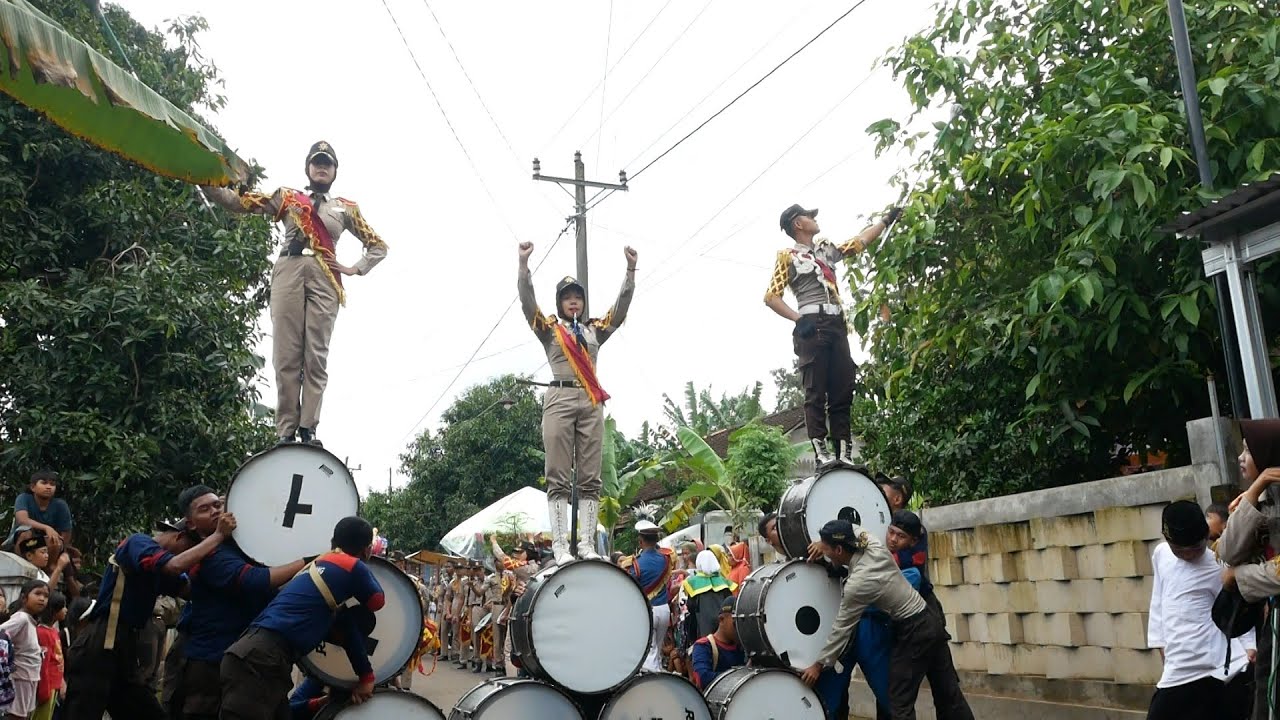 PERFORM MARCHING BAND BINTANG JANGKAR SAMUDRA SMK BINTARA BATANG | WISUDA KE 15 TPQ NURUL IKHSAN