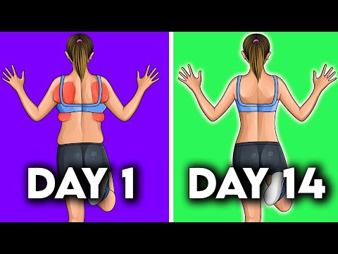8 Min Walking Workout To Rid Bra Bulge Back Fat FOR GOOD