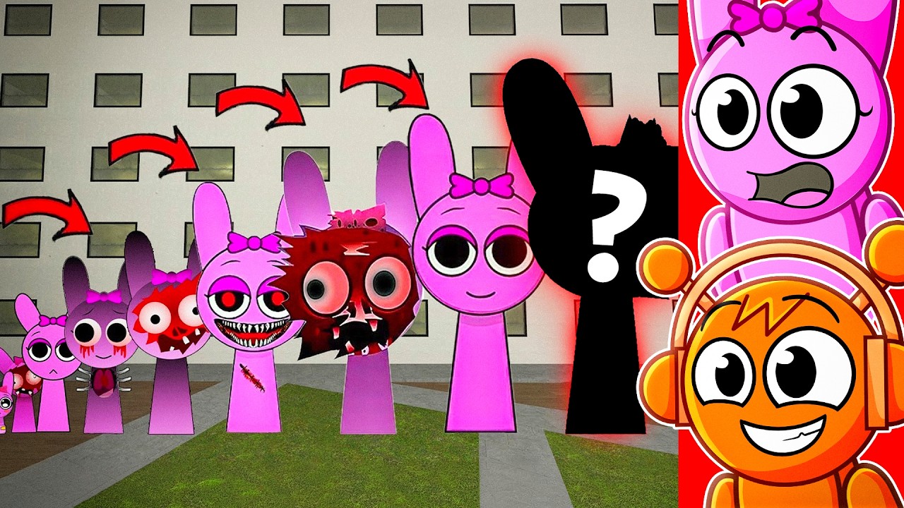 ALL PHASES OF PINKI in GMOD?!
