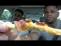 Eating Wendy's Bacon Queso Fries @hodgetwins