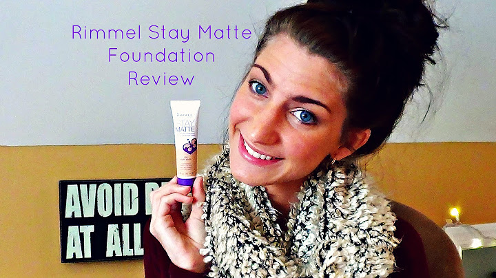 Review kem nền rimmel stay matte năm 2024