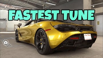 CSR2 McLaren 720S Spider Fastest Tune & Shift Pattern