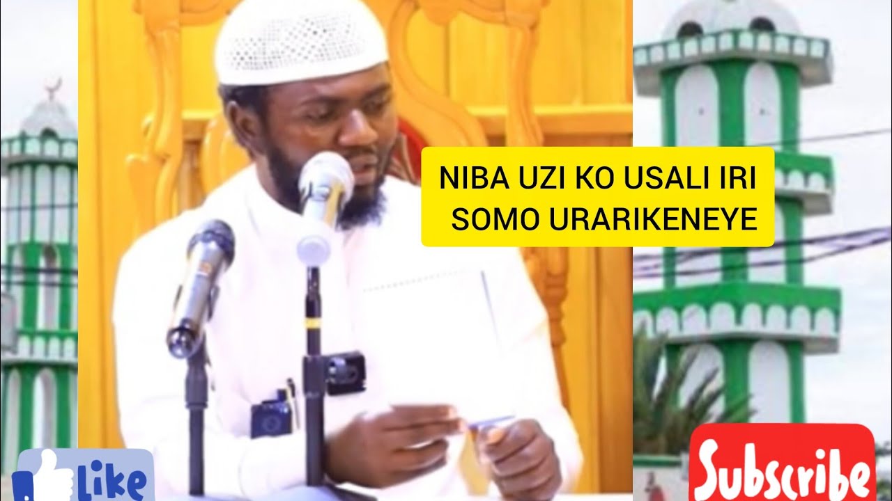 Niba Usali cyangwa ukaba ufite intege ncyeya iri somo riragufasha # ...