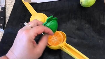 Bru Joy Citrus Press Lemon Lime Small Orange Manual Squeezer