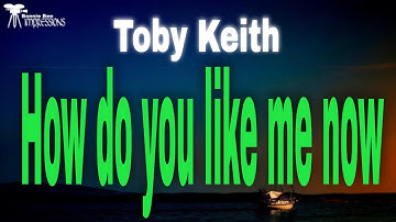 Toby Keith  -  How do you like me now ( Lyrics )