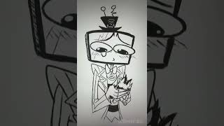 Video no mio... Créditos a @Alastordemonv#alastor #vox #shorts #hazbinhotel #animation #radiostatic