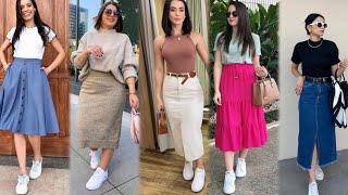Looks Saia Con Tennis Consejos Para Combinar Faldas Con Tennis