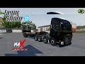 IVECO 440 BLACK 8X4 + PRANCHA FACCHINI 2 EIXOS