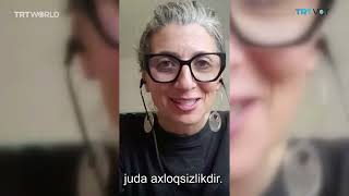 Francesca Albanese Falastin-Isroil mojarosi haqida TRTga intervyu berdi