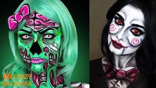 Top 10 Easy Halloween Makeup Tutorial 2018