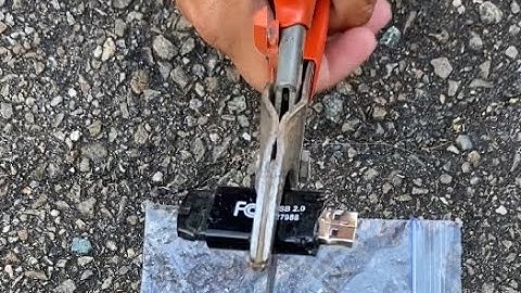 USB Thumb Drive Destruction