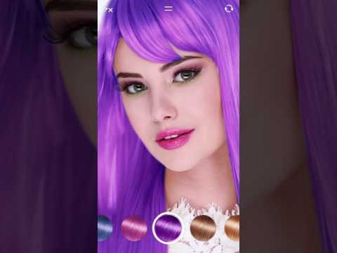 Fabby Look — hair color changer & style effects