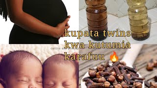 Karafuu Kusaidia Kupata Watoto Twins/Mapacha😱🔥