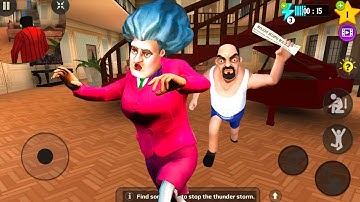 Scary Stranger 3D - New Update New Special Levels Control Mr Grumpy Secret Room (Android, iOS)