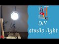 Diy light for filming on a budget home made