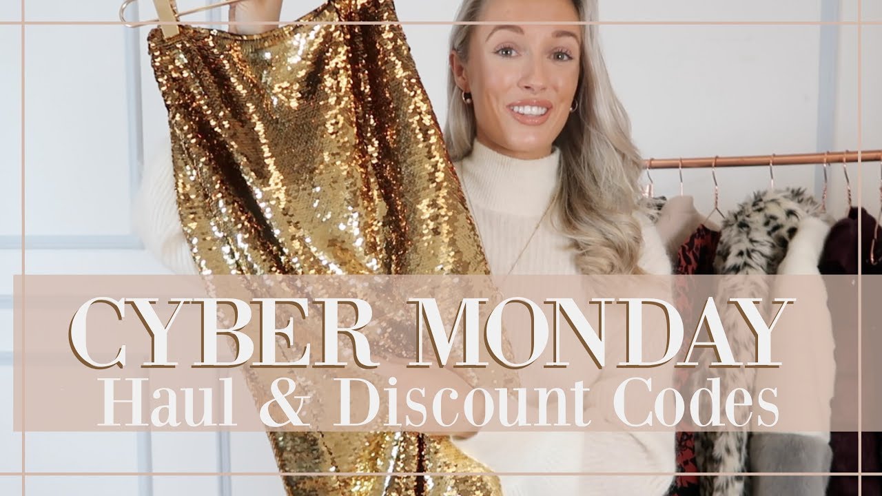 CYBER MONDAY DISCOUNT CODES + HAUL // Fashion Mumblr