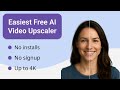 Free AI Video Upscaler 2025: Effortlessly Enhance Your Videos for Free 🎥