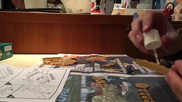 Airfix 1/72 scale Tiger 1 Tank build time lapse