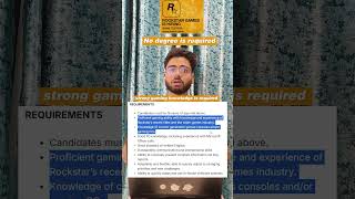Rockstar Games Hiring Game Testers 😳 No Degree Required | Gaming Job 2026 🎮🔥