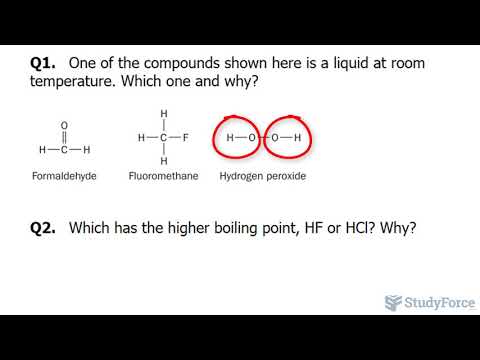 वीडियो: क्या फ्लोरोमेथेन में हाइड्रोजन बॉन्डिंग होती है?