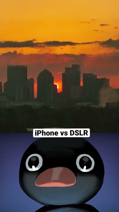 Sunrise time-lapse - iPhone VS DSLR