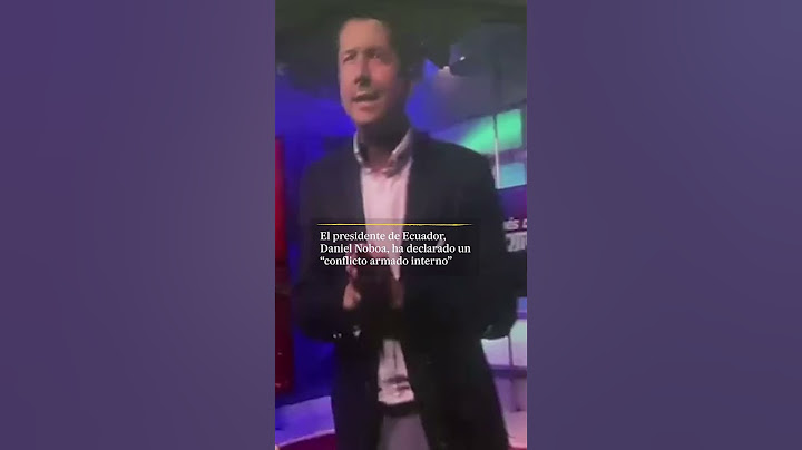ECUADOR | Criminales armados toman canal de televisión | EL PAÍS