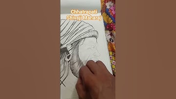 Chhatrapati Shivaji Maharaj || Jai maa bhawani 🙏#shorts #ytshorts #art #artist