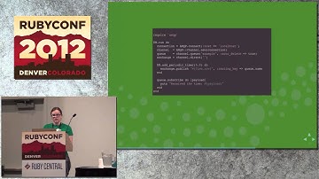 Ruby Conf 12 - DRb vs. RabbitMQ Showdown by Davy Stevenson