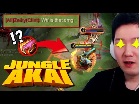 I'm not joking. New Meta Jungle Akai | Mobile Legends