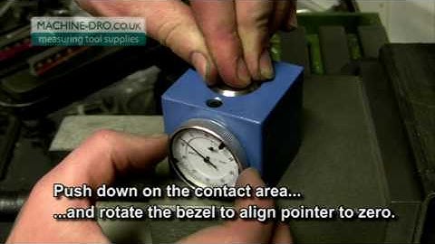 Z Axis Dial Tool Setting Gauge