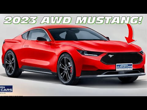 New 2023 Mustang CAUGHT DRIVING in Detroit! *AWD V8!