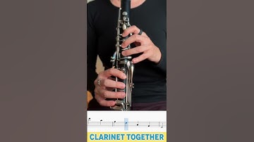 D Minor Arpeggio for Clarinet