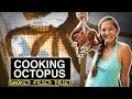 Octopus prepared 3 different ways in Hawaii! Smoked, Dried and Fried! He'e/Tako - Kimi Werner Recipe