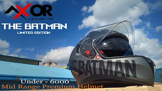 Axor Street DC Batman Helmet || Premium Helmet Under 6000 || Axor Helmet || Unboxing and Review ||