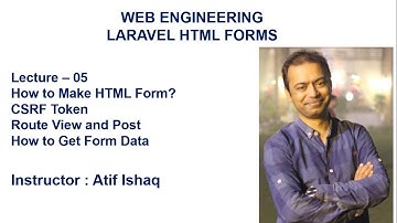 Lecture 05 Laravel Tutorial | Laravel HTML Form, #HTML Form, #CSRF, CSRF Token