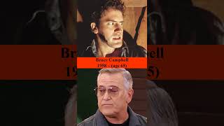 Famous Bruce Campbell, The Evil Dead (1981) | Then and Now Profile