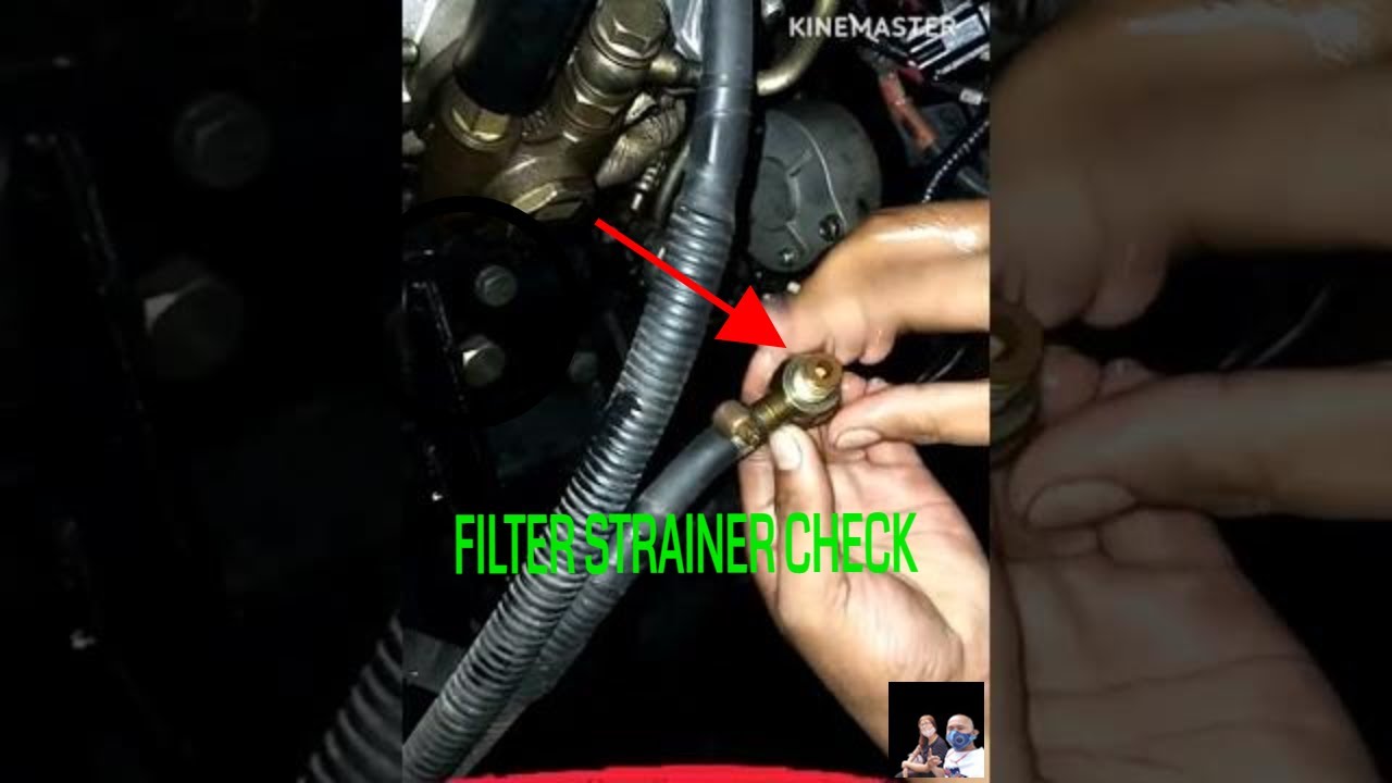 How to check a Filter Strainer