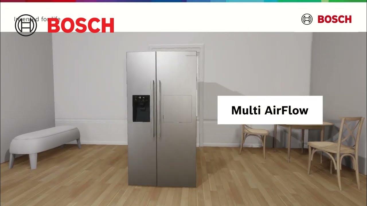 Bosch Refrigeration Features Multi Airflow YouTube