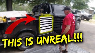 INSANE service truck set up!