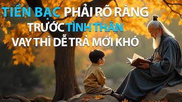 Cổ Nhân Dạy – Tại sao NGƯỜI KHÔN rõ ràng TIỀN BẠC trước khi rõ ràng TÌNH THÂN?