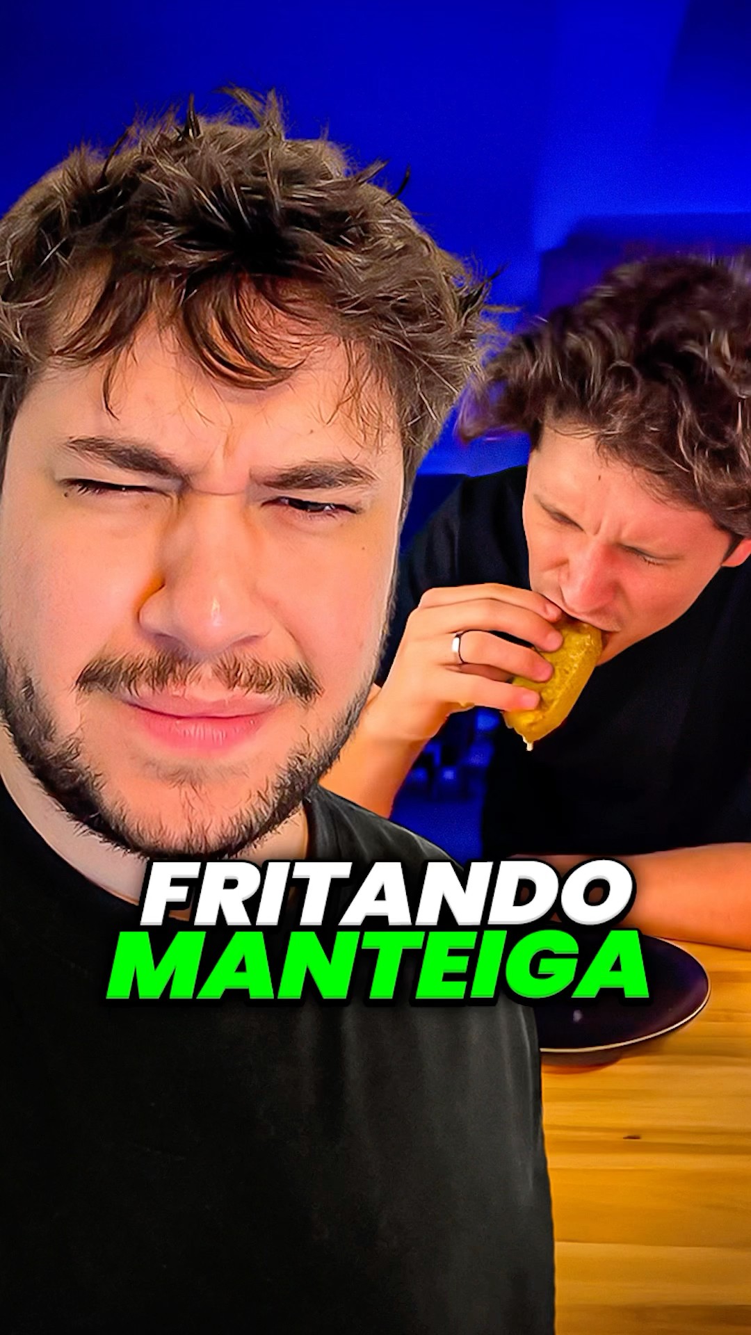 comendo manteiga frita! #livedobrino #humor #MundinhoBrino