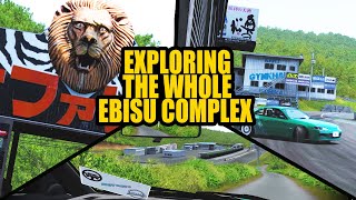 Exploring FULL EBISU COMPLEX inside Assetto Corsa!